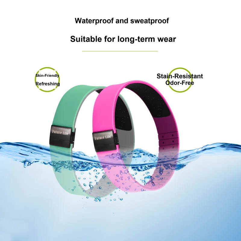SMVP Waterproof And Sweatproof Negative Ion Sports Bracelet Unisex-1