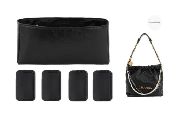 GUYI DuPont Paper Anti-Damage Lining Storage & Organization Bag Accessory Women's Black