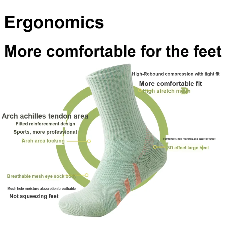 MIIOW Mid Calf Socks Women's 2 Pack-2