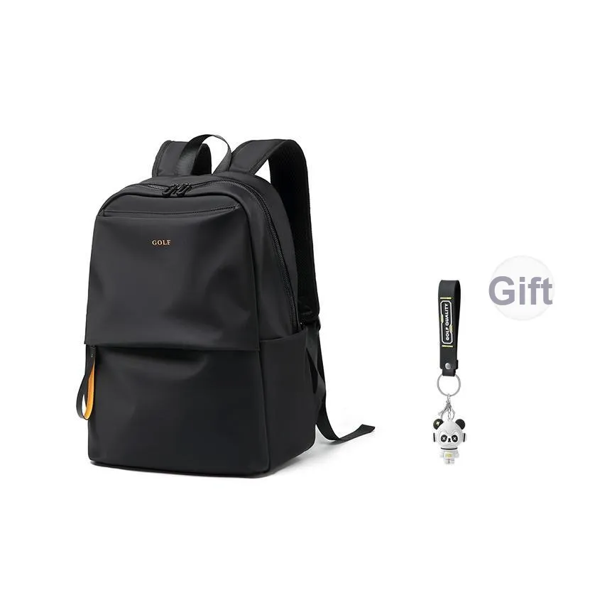 GOLF Синтетическая кожа Рюкзак Стандартный Мужской Черный Серый Синий