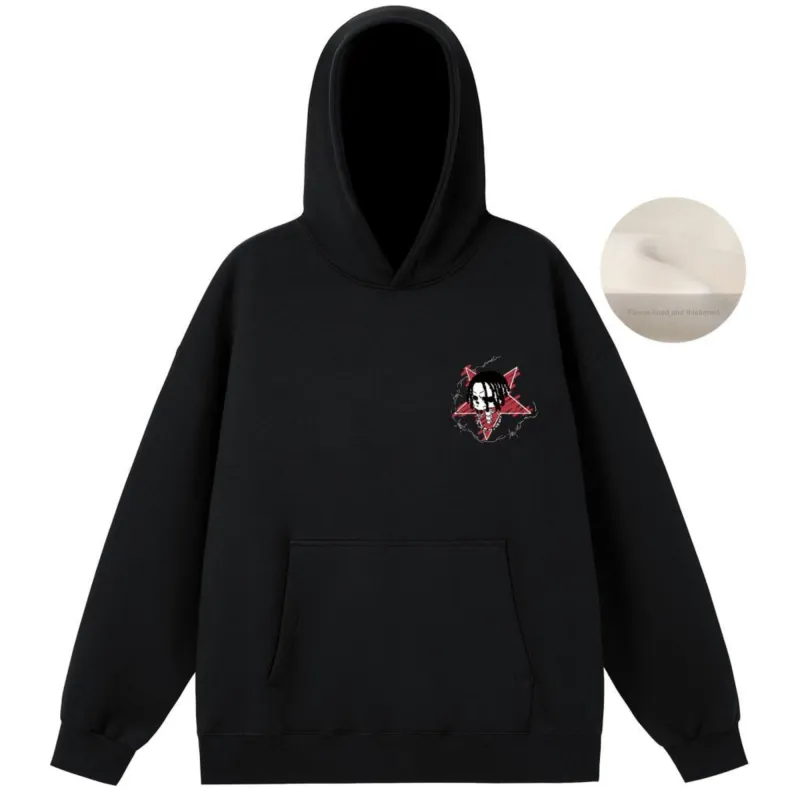 *EVAE+MOB Dreadlocks Model Skull Collection Sweatshirt Unisex-1