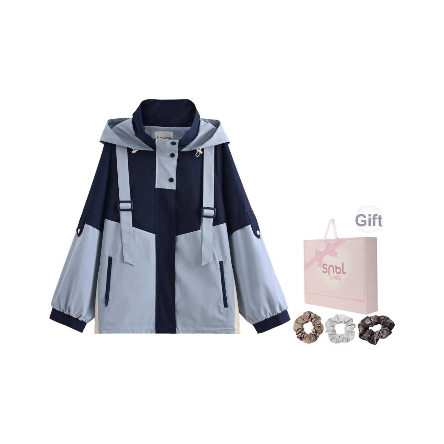 SNBL Blue Women's Jackets SNBL Синий Женские Куртки