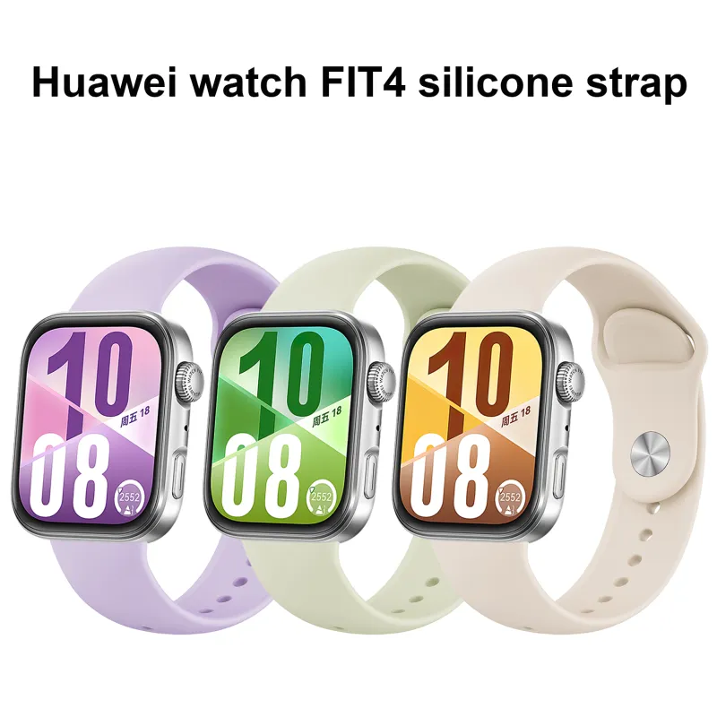 MUZHITIANKONG Compatibility With Huawei Band Fit4/Fit4pro Huawei Compatibility Watch Band Silicone Material-9