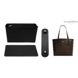 Black Gold Shoulder Pads+Zipper Anti-Theft Liner+Bottom Pad