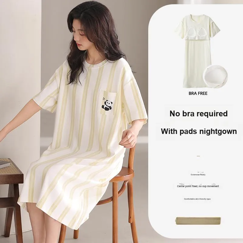 Lan Miao Nightgown Women's Image Color-1