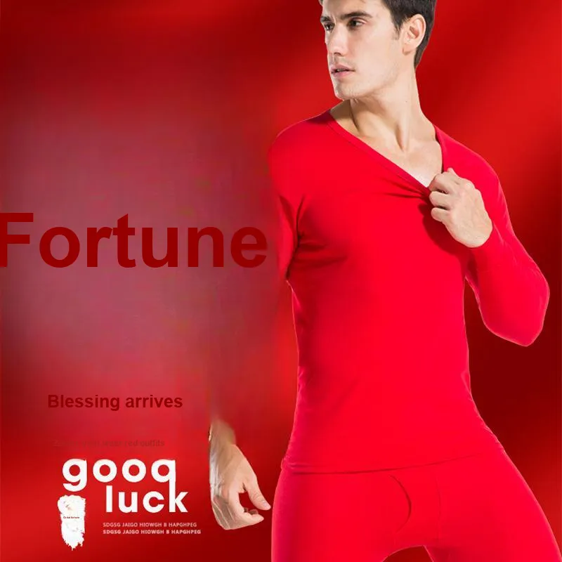 Lanza Thermal Set Men's 3 Set Red-2
