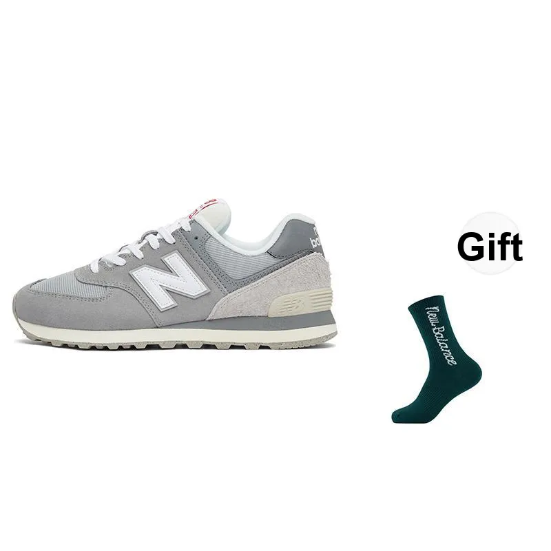 New Balance 574 Slate Grey White