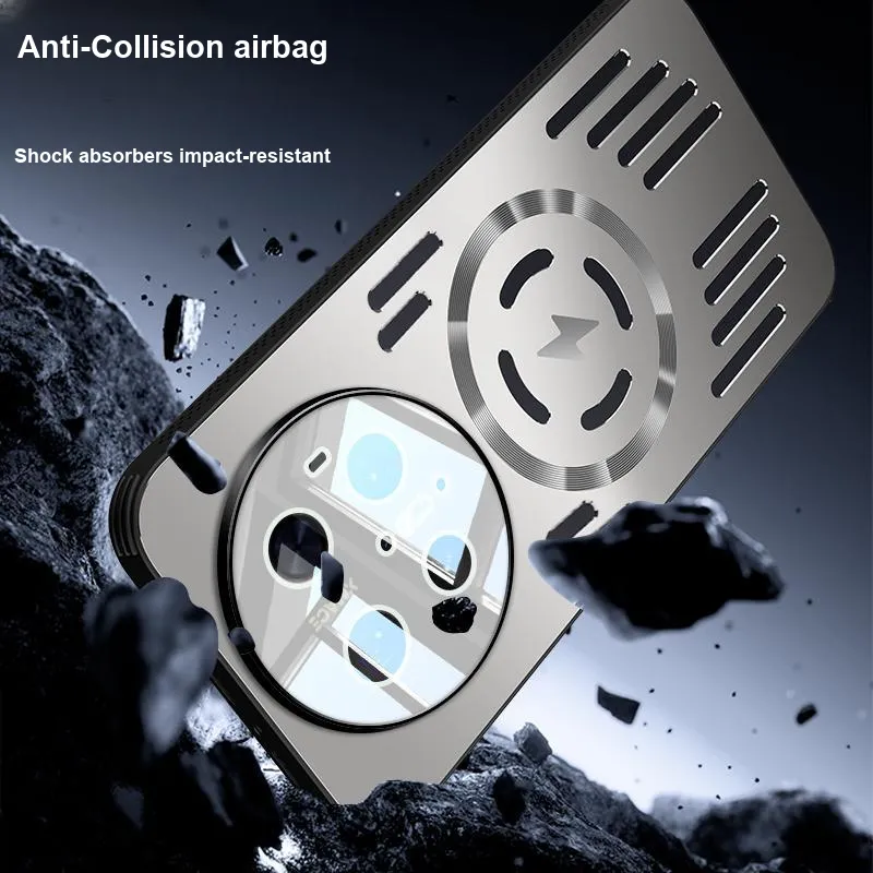 Yoobao Metal Premium Business Heat Dissipation Phone Cases Compatibility  Huawei Mate 70/Mate 70 Pro-4