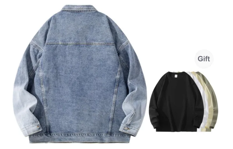 BOBBY ABLEY Denim Jacket Unisex-29