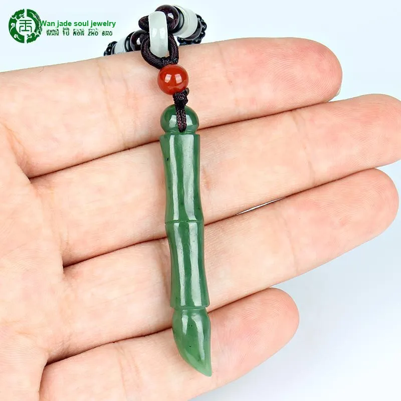 WANYUHUN Hetian Jade Pendants Jasper Unisex-4