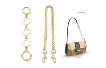 GUYI Alloy Bag Accessory Women's Gold Tone