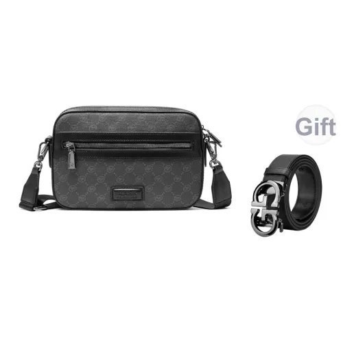 FAIRWHALE Сумка через плечо из ПВХ Сумка на плечо Стандартная Унисекс Черная