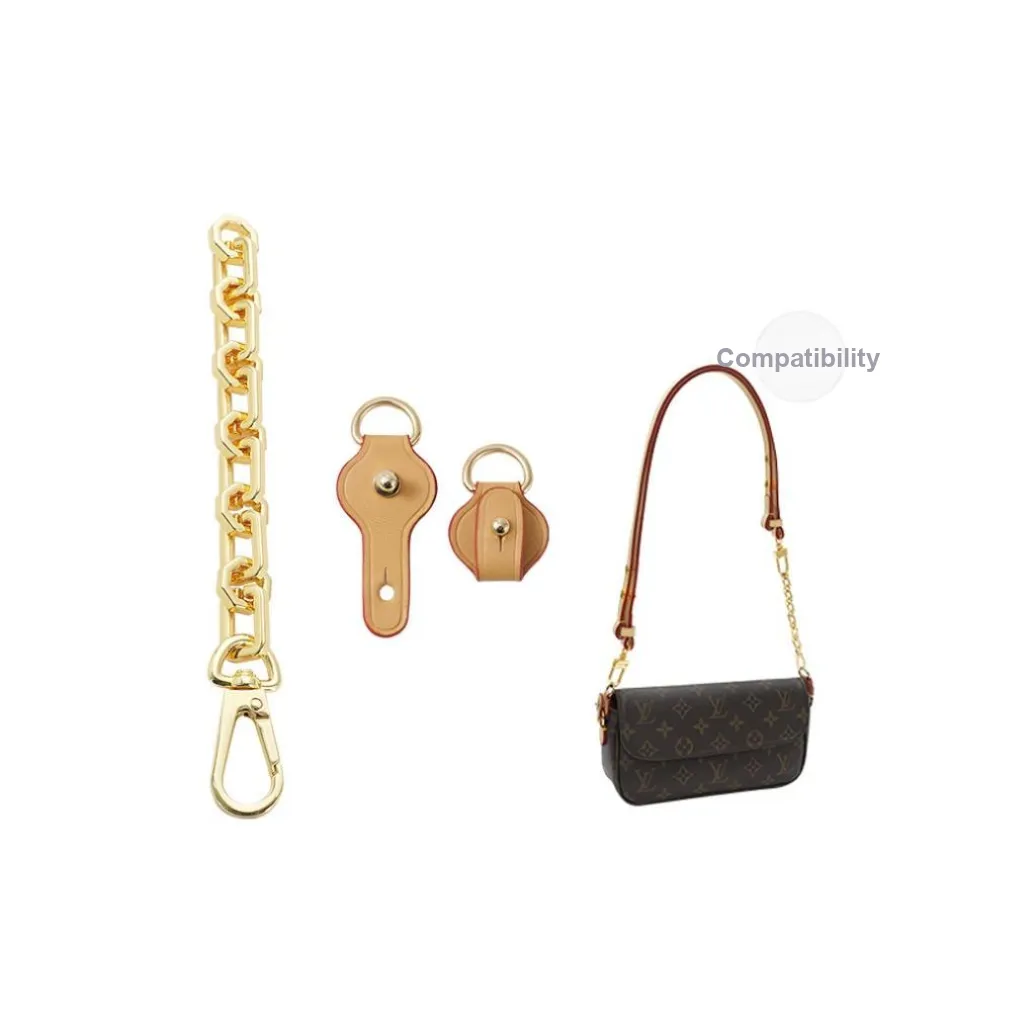 Lan Bao Fan Alloy Bag Accessories Women's Original Gold Edition