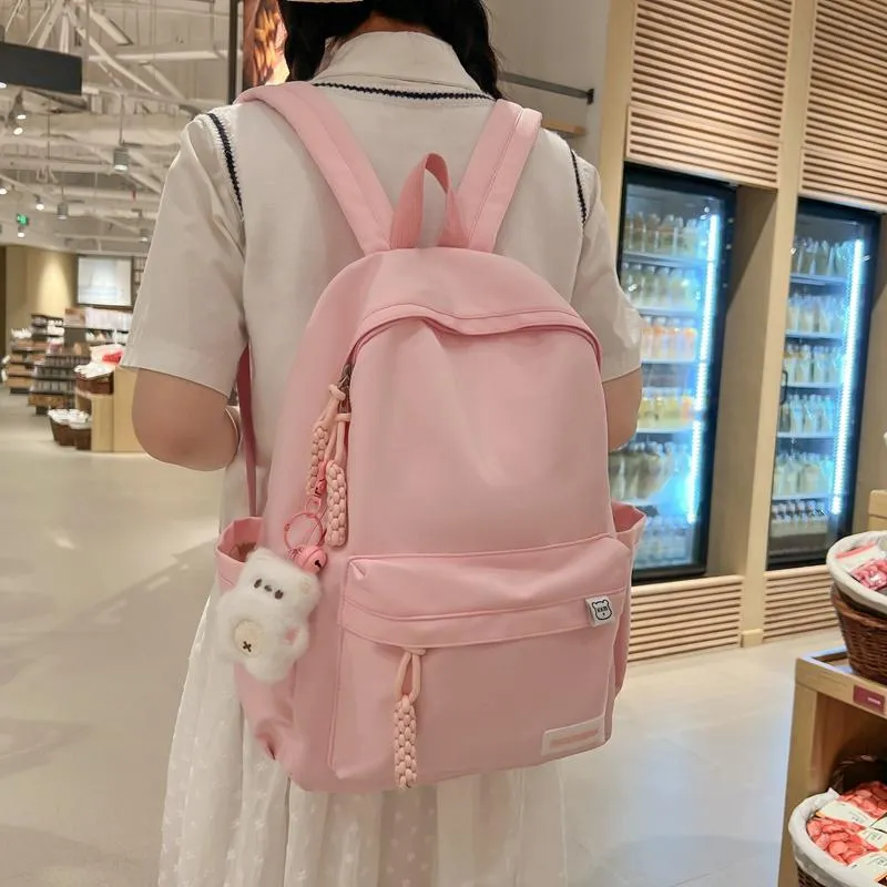 GEERDUN Nylon Backpack Unisex Multicolor-18