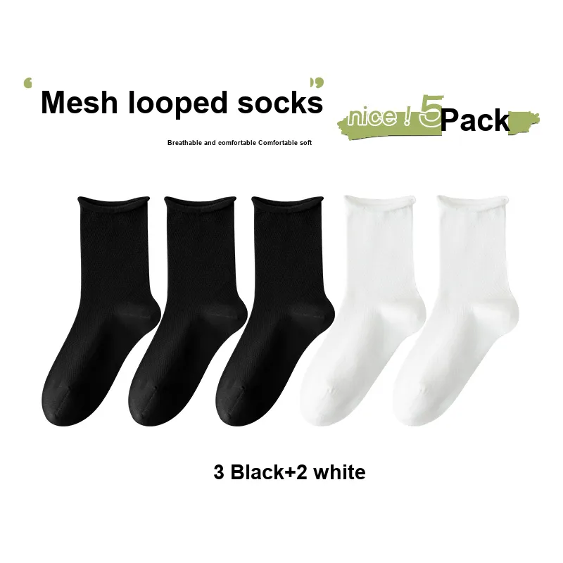 7 SEVFUN Mid Calf Socks Women's Combo Set-9