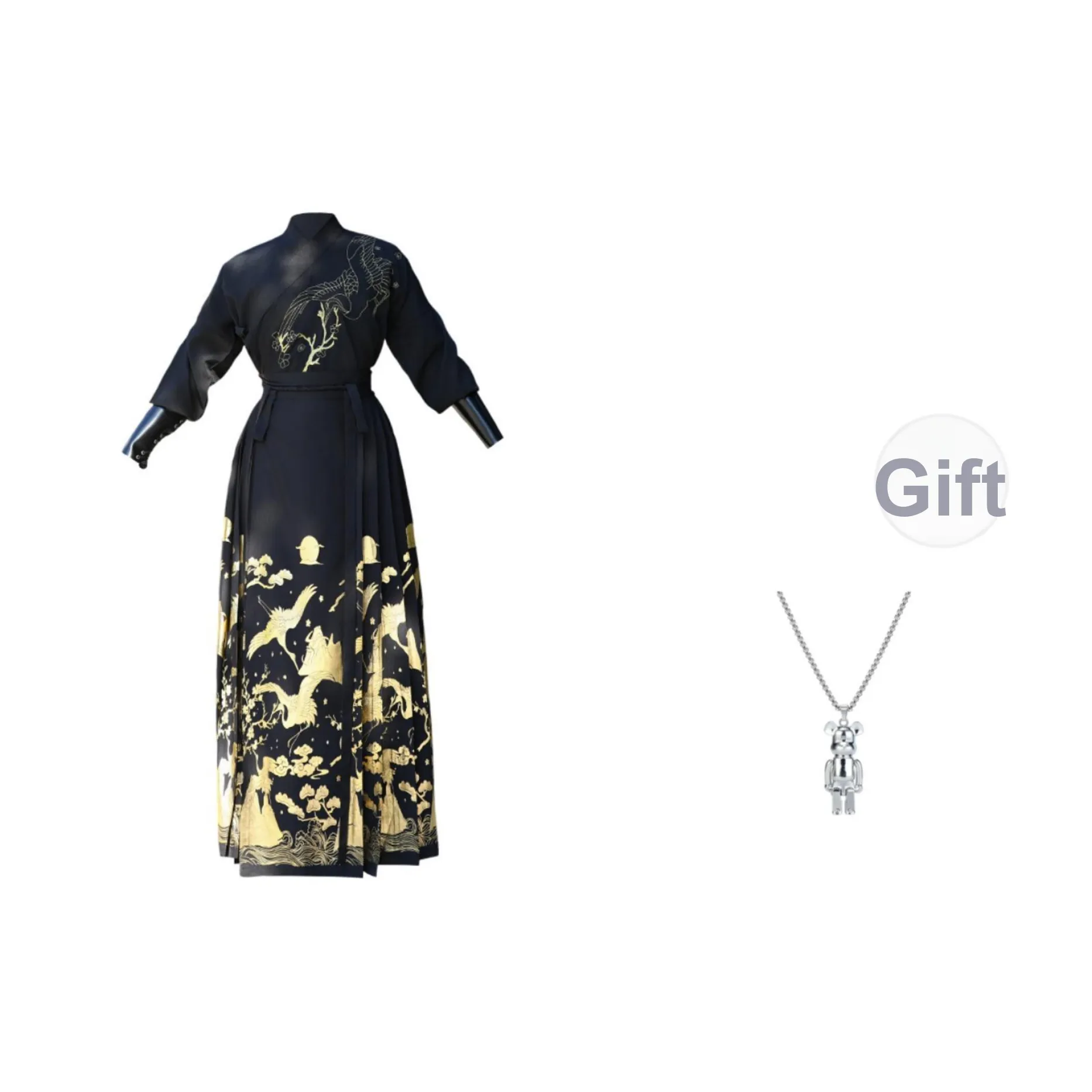 TUCANO Черный Золотой Одежда+Юбка Унисекс Танцорские Костюмы