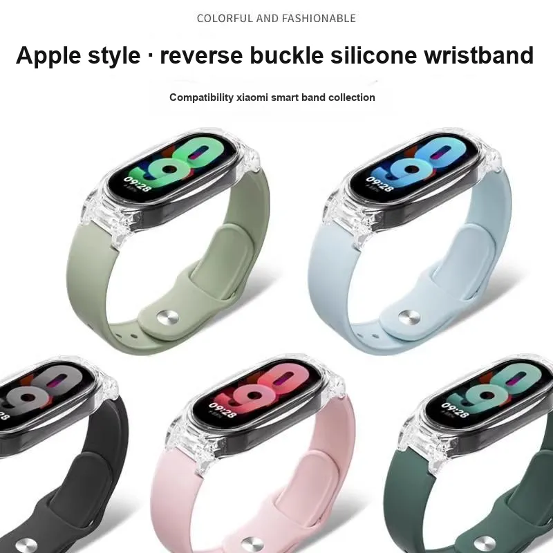 MUZHITIANKONG Xiaomi Compatibility Watch Band 130 200mm Silicone Material-1