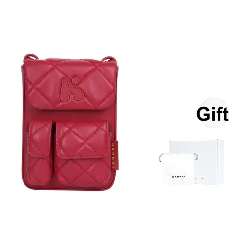 Karkki Сумка через плечо из овечьей кожи женская сумка красная желтая синяя черная белая