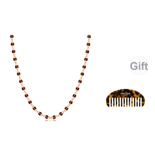 Agatha Золото-покрытые Браслеты из латани Унисекс