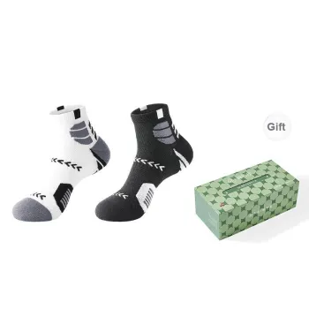 B&C.Room Basketball Socks Men's 2 Pack