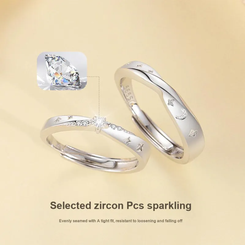 CLARKIA FLOWER Sterling Silver Rings Unisex-6