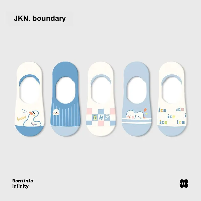 JKN Women's No Show Socks-1