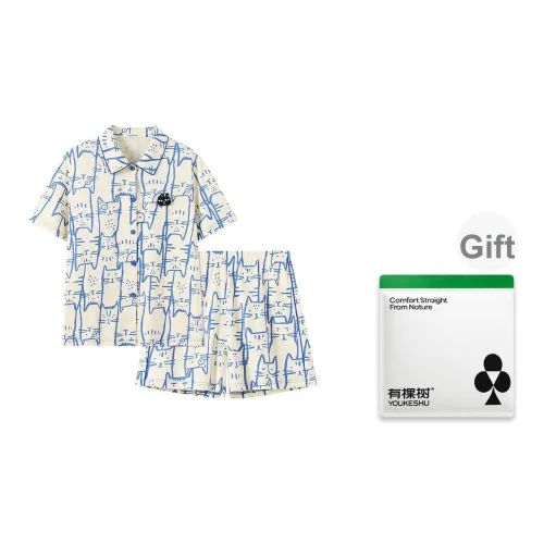 YOUKESHU Пижамный комплект Унисекс Сумка для покупок