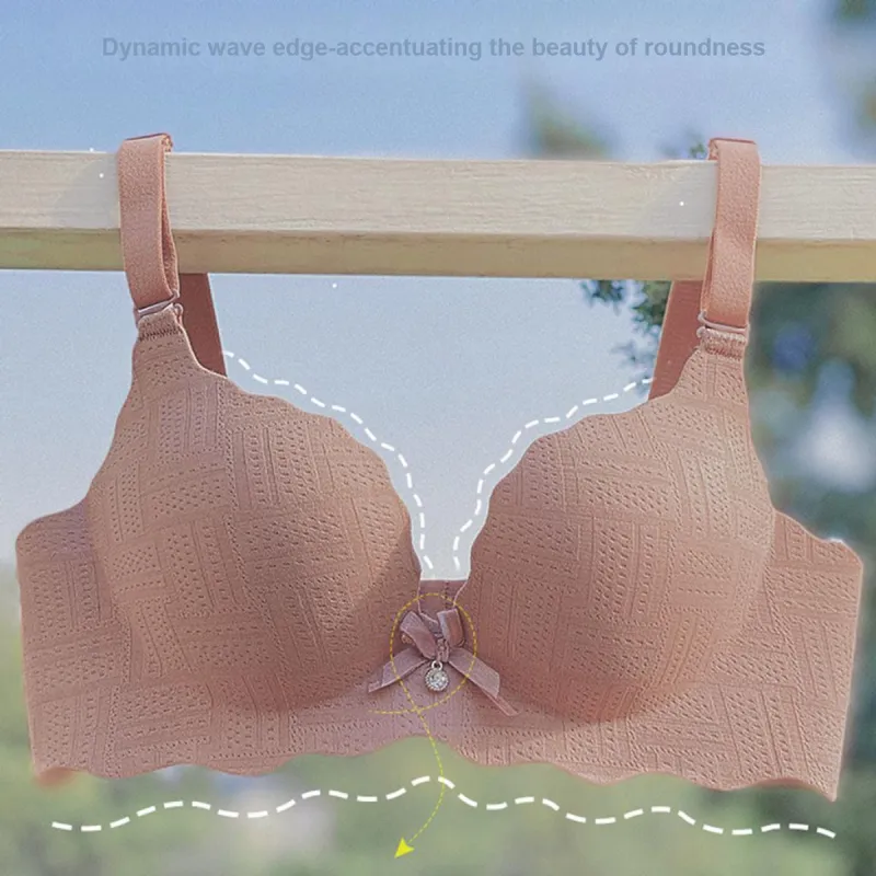 Flowers In Water Bra Women's Cameo Brown-5