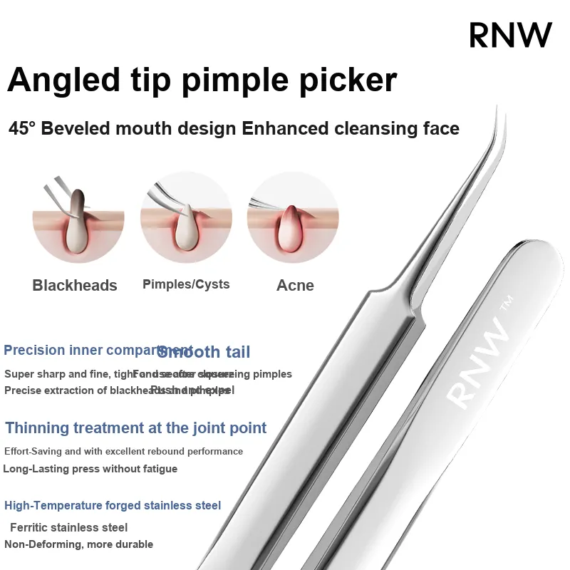 RNW x BARRIO Pimple Needle Set Cleaning Blackhead Pimple Closed End Make up Tools-4