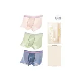 S918# Pink+Green+Blue (Oyster Antibacterial Gusset Box)