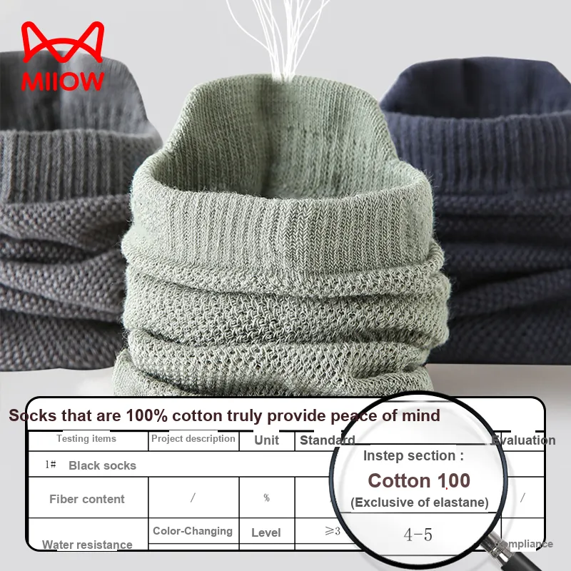 MIIOW Cool One Summer Series Ankle Socks Men's 5 Pack-2