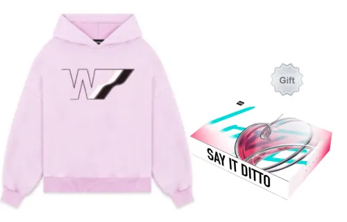 WE11DONE Sweatshirts Unisex Pink - Gift Box Sets