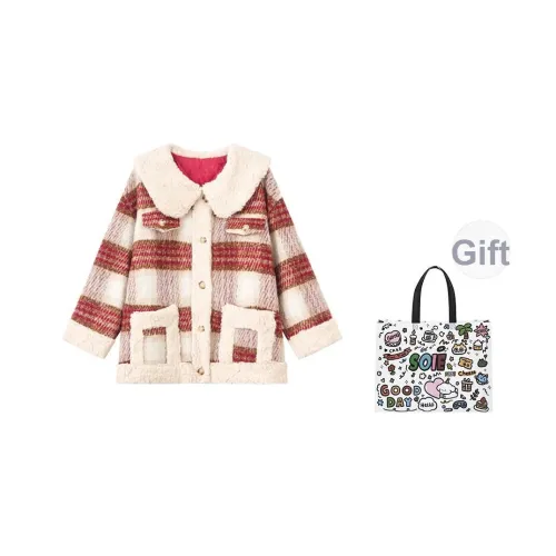 SOIE Красный Женские Бархатные Куртки