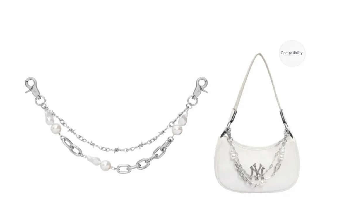 GUYI Alloy Bag Accessories Women's Silver
