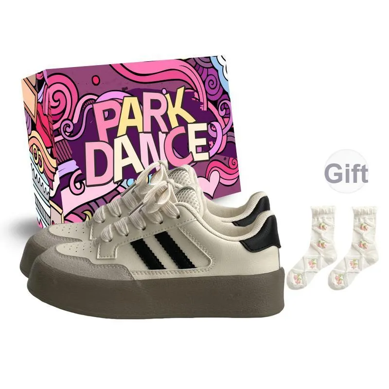 PARK DANCE Low Top Skateboard Shoes Women's-31