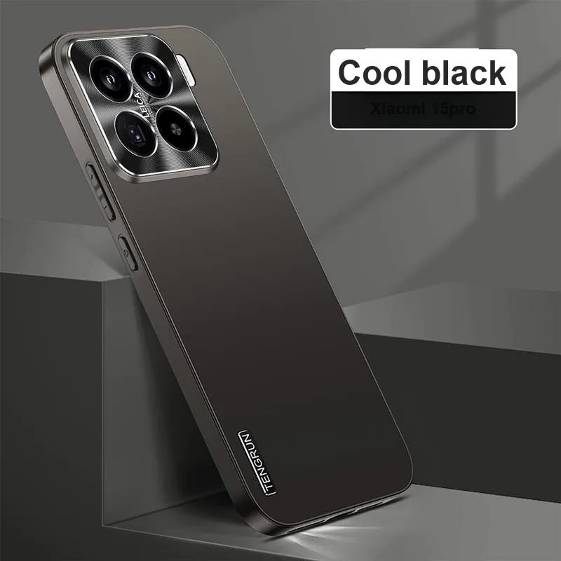 ZHUOJI Matte Material Phone Cases Extra Thin Matte Lens Fully Enclosed Compatible With Xiaomi 15-5