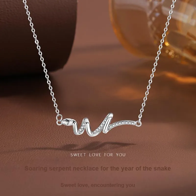UZIID Sterling Silver Necklaces Women's-1