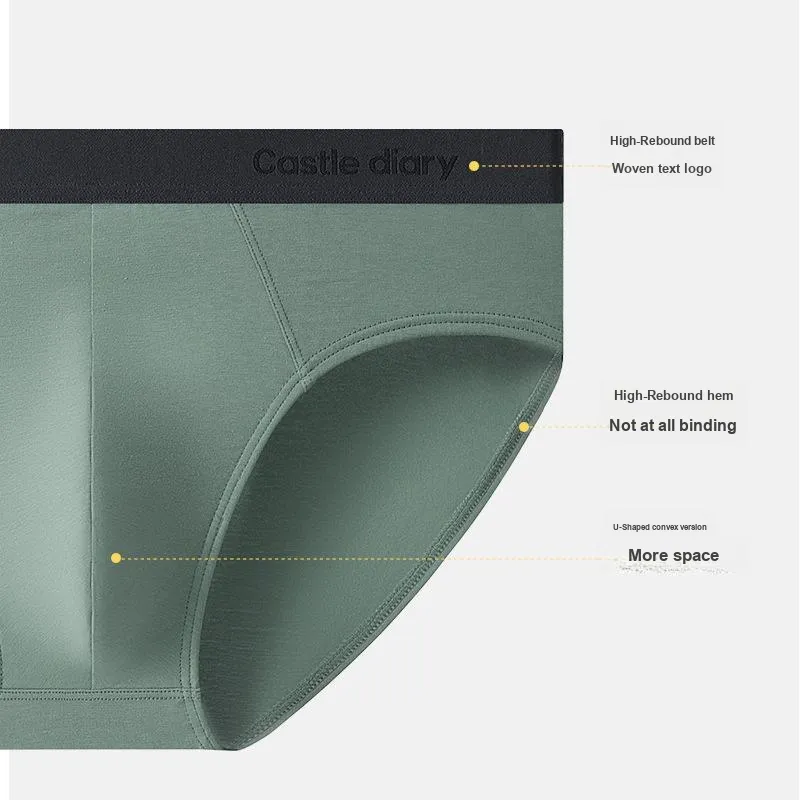 Qiao Ni Tong Underpants Men's 3 Pack-3