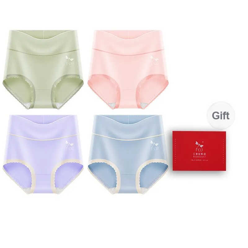 RED DRAGONFLY Cotton Panties Women's Combination Gift Box Set-9