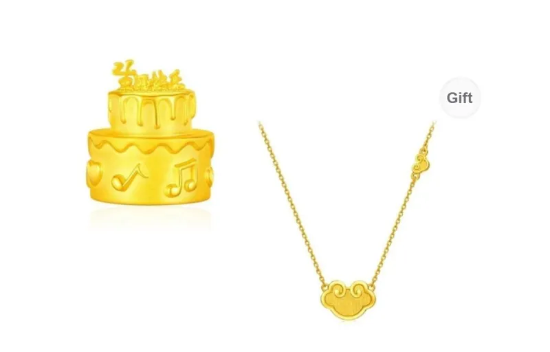 DAN DREAM Gold Alloy Ornament Gift Unisex-9