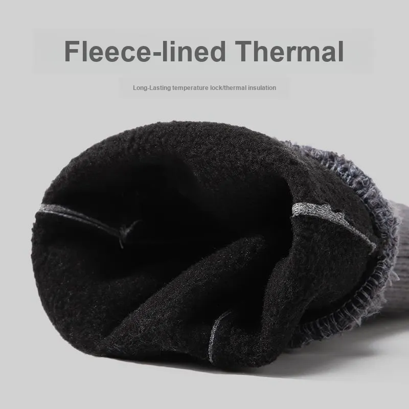 NANJIREN Thin Fleece Warm Gloves Men's-3