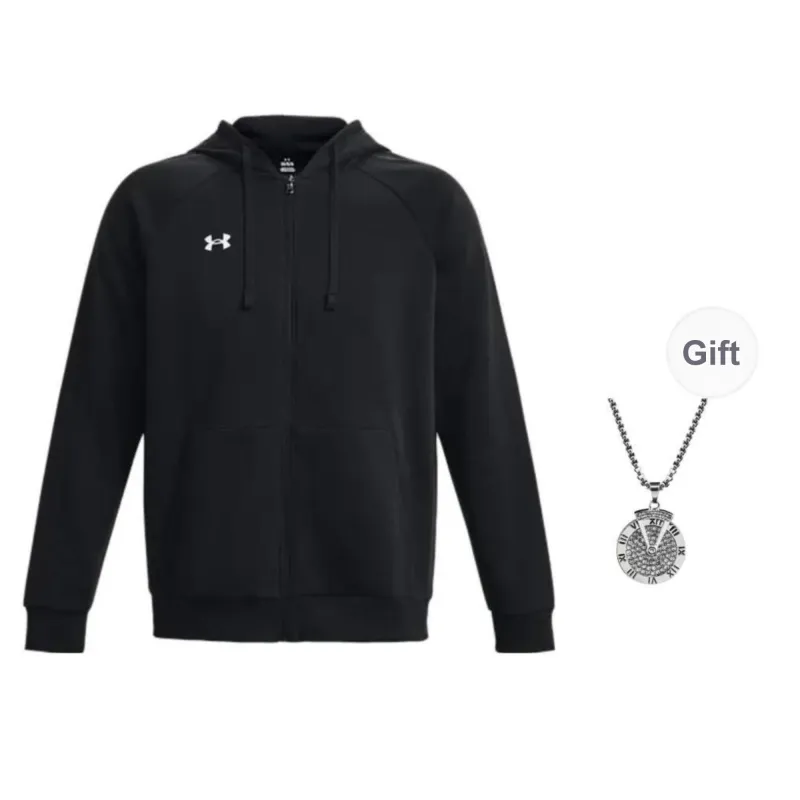 Under Armour Jackets Coats Men's Black Comes With Necklace-0