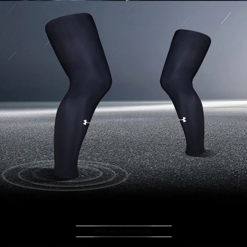Under Armour Running Mountaineering Leg Guards Breathable Warm Protective Black Unisex-9