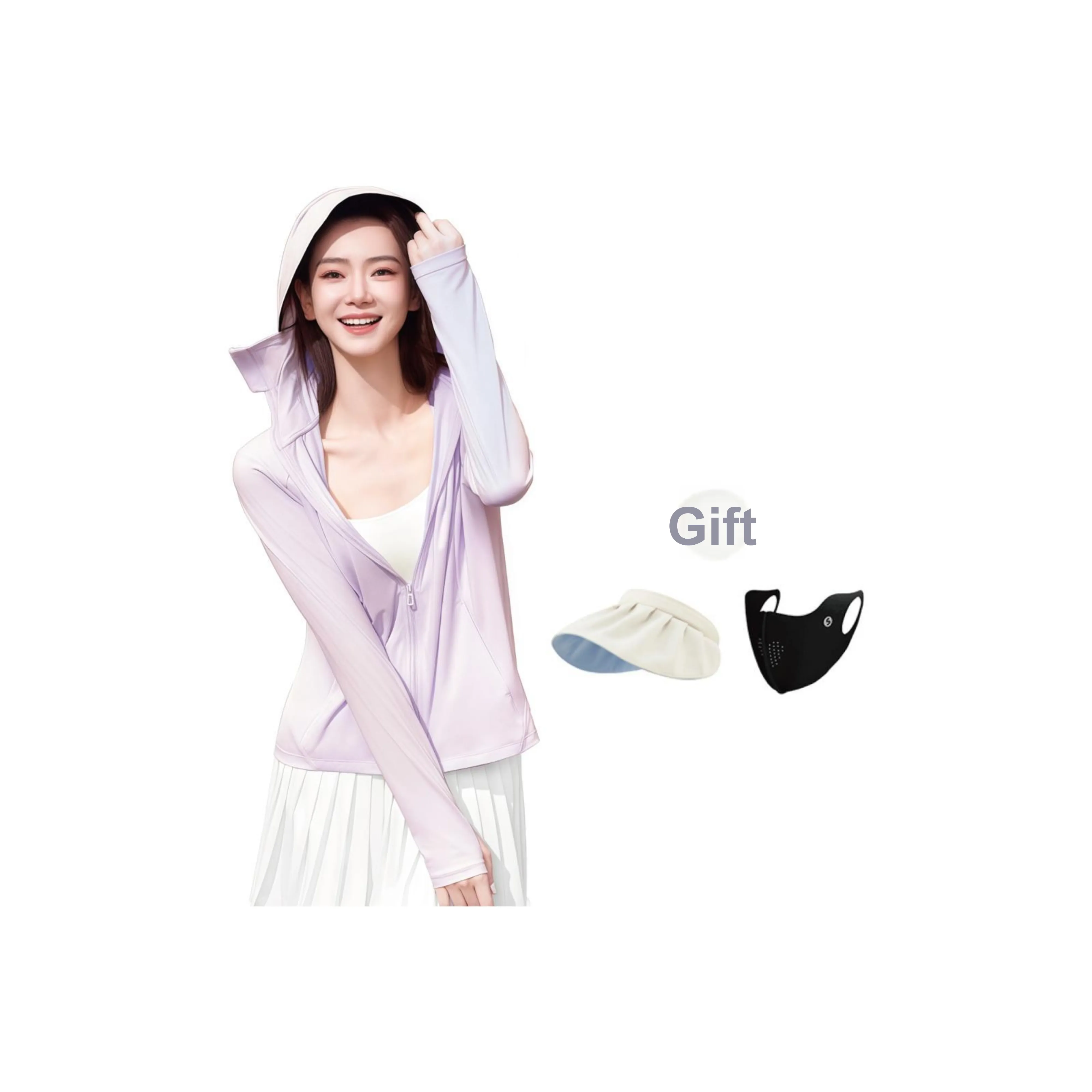 SIINSIIN Одежда с защитой от солнца Женская