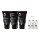 화산 머드 클렌저 + 아미노산 클렌저 + 월넛 스크럽 클렌저 + 에너지 밀크 100ml*3