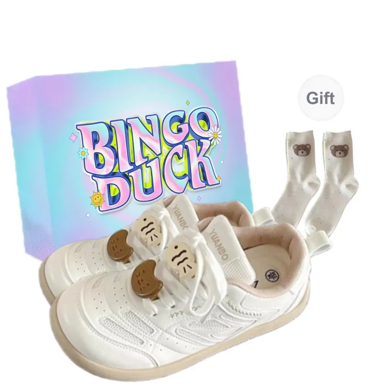 BINGO DUCK Low Top Skateboard Shoes Women's-0