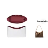 Burgundy Curved Style DuPont Paper Liner-Carryall Trumpets