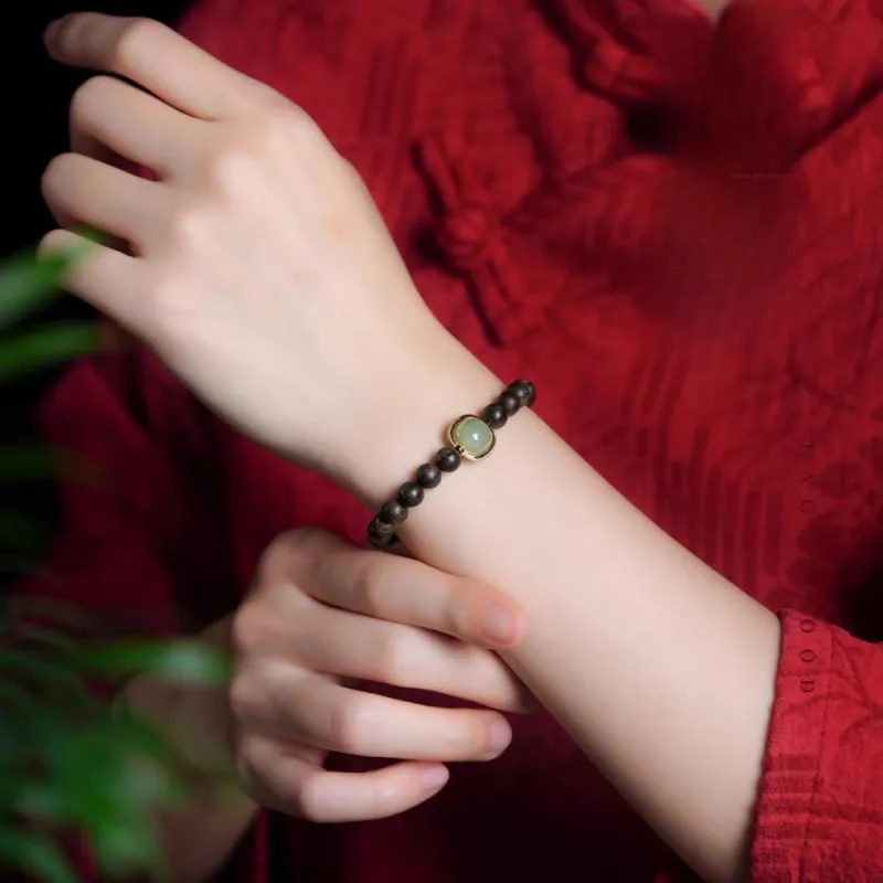 DALONG Aromatic Agarwood Bracelets Unisex-4