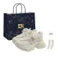 White (Shopping Bag-Includes Socks)