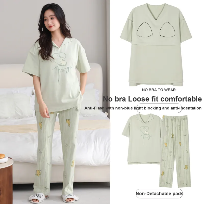 H YXIANG Women's Pajama Sets-6